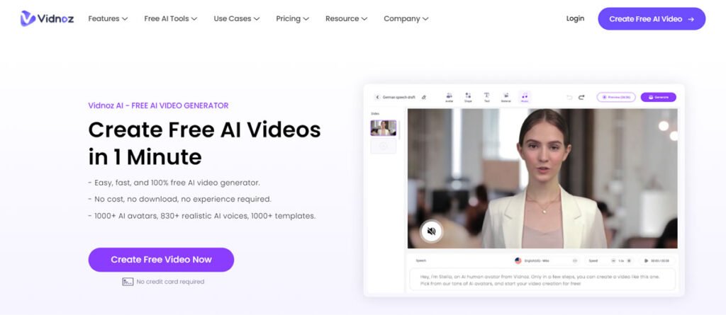 Getting Started with Vidnoz