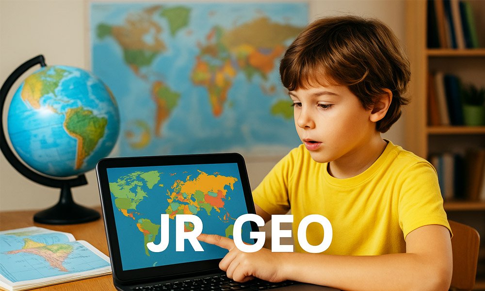 JR Geo: The Fun New Way Kids Are Exploring the World
