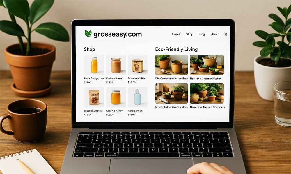 Grosseasy com: The New Online Spot for Easy Shopping and Eco Living