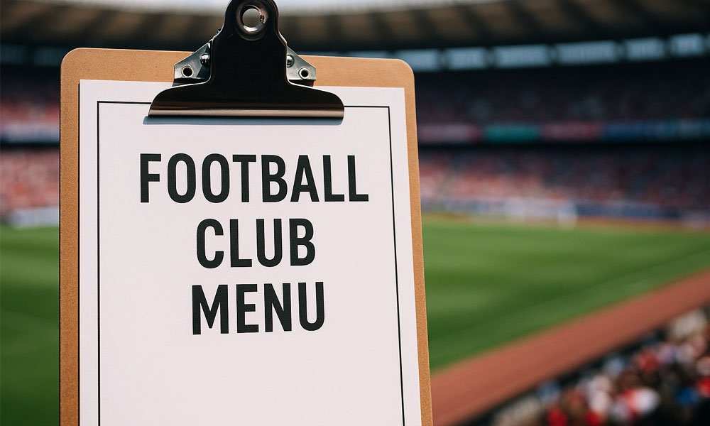 What Is a Football Club Menu? Here’s Everything You Should Know