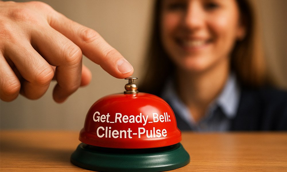 Get_Ready_Bell:Client_Pulse: The Secret to Happier Clients