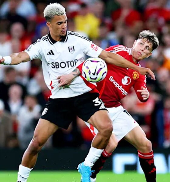 Manchester United F.C. vs Fulham F.C. Lineups
