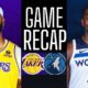 Timberwolves vs Lakers Match Player Stats