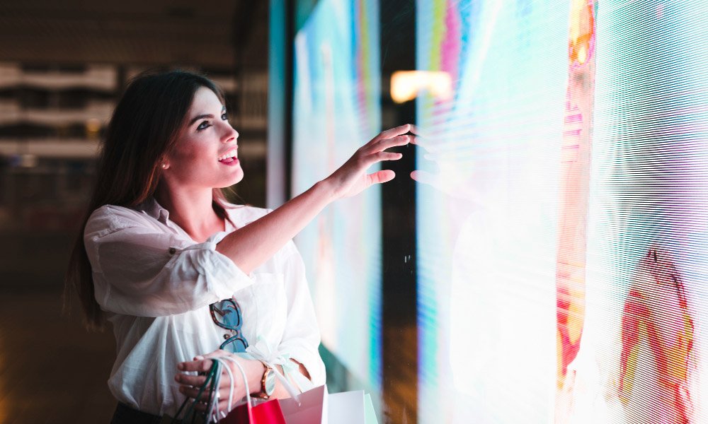 LCD Video Walls for Business Applications