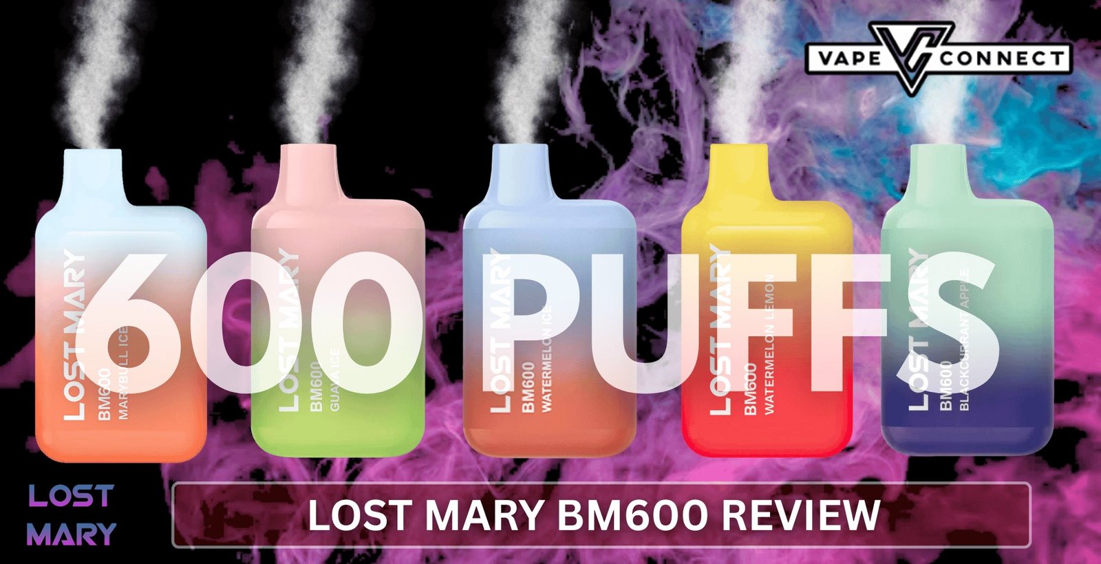 Lost Mary BM600: Easy to use and Great Taste