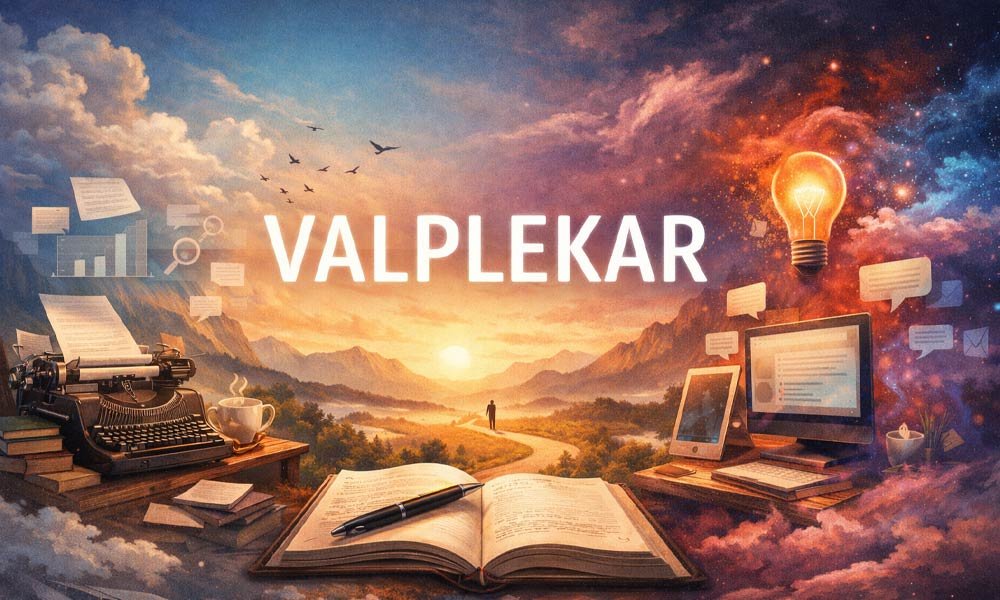 Valplekar: A Fresh Way to Write in a Noisy Online World