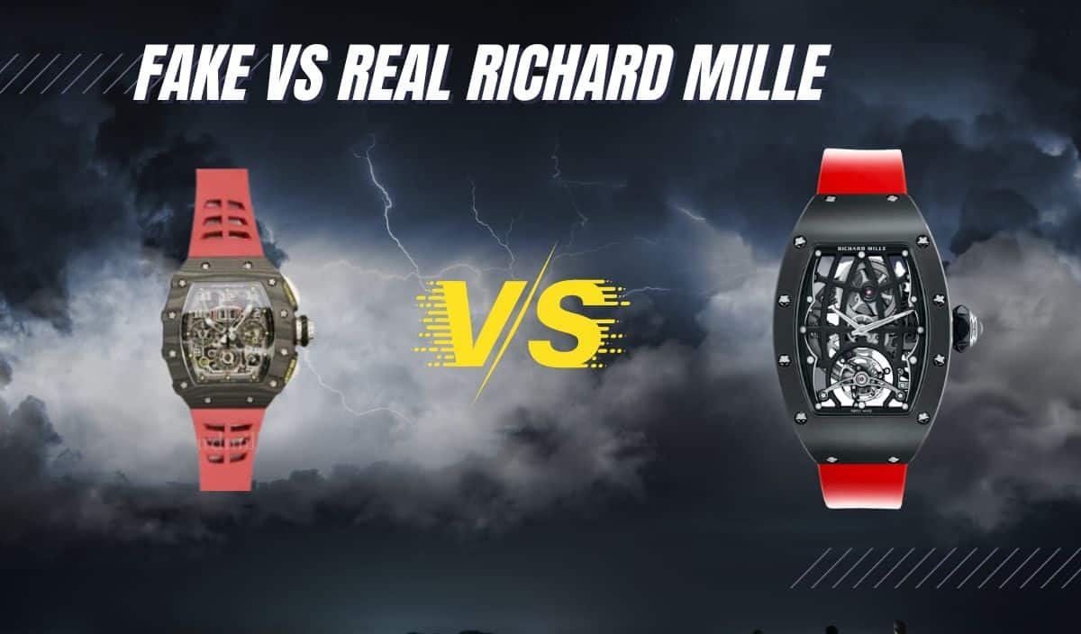 Fake Richard Mille vs Real