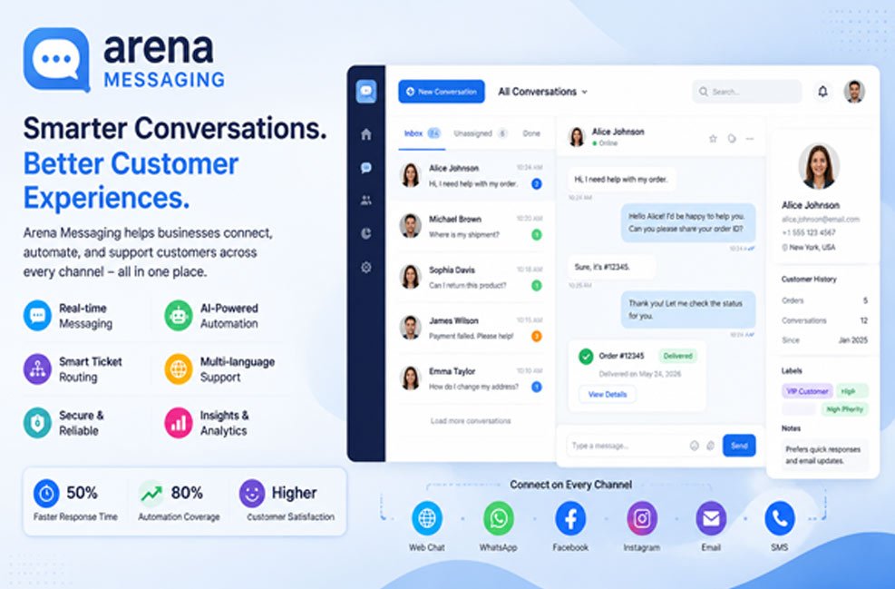 Arena Messaging Explained: Features, Benefits, and How It Improves Customer Support