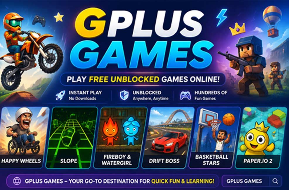 G Plus Games: Best Unblocked Browser Games for Quick Fun and Learning