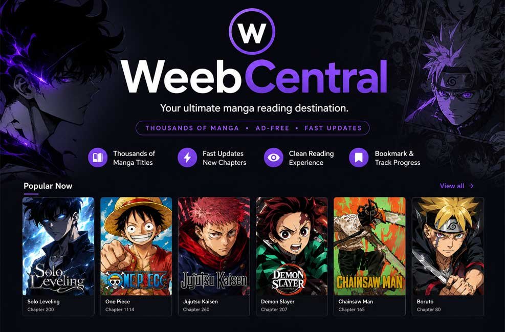 What Is WeebCentral? A Simple Guide to the Popular Manga Reading Website